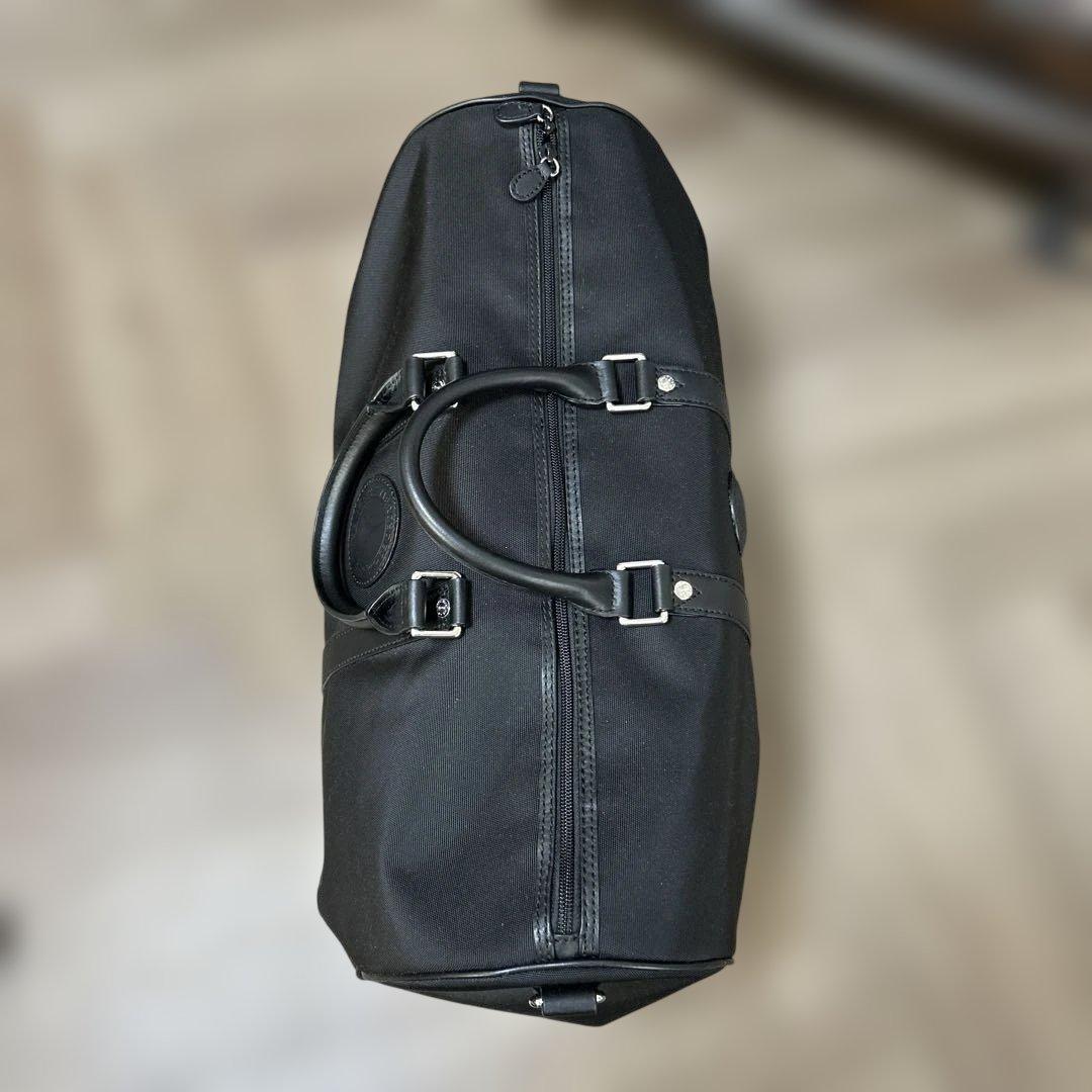 【美品】ハンティングワールド ×ベンツ ボストンバッグ　2way 大容量　黒