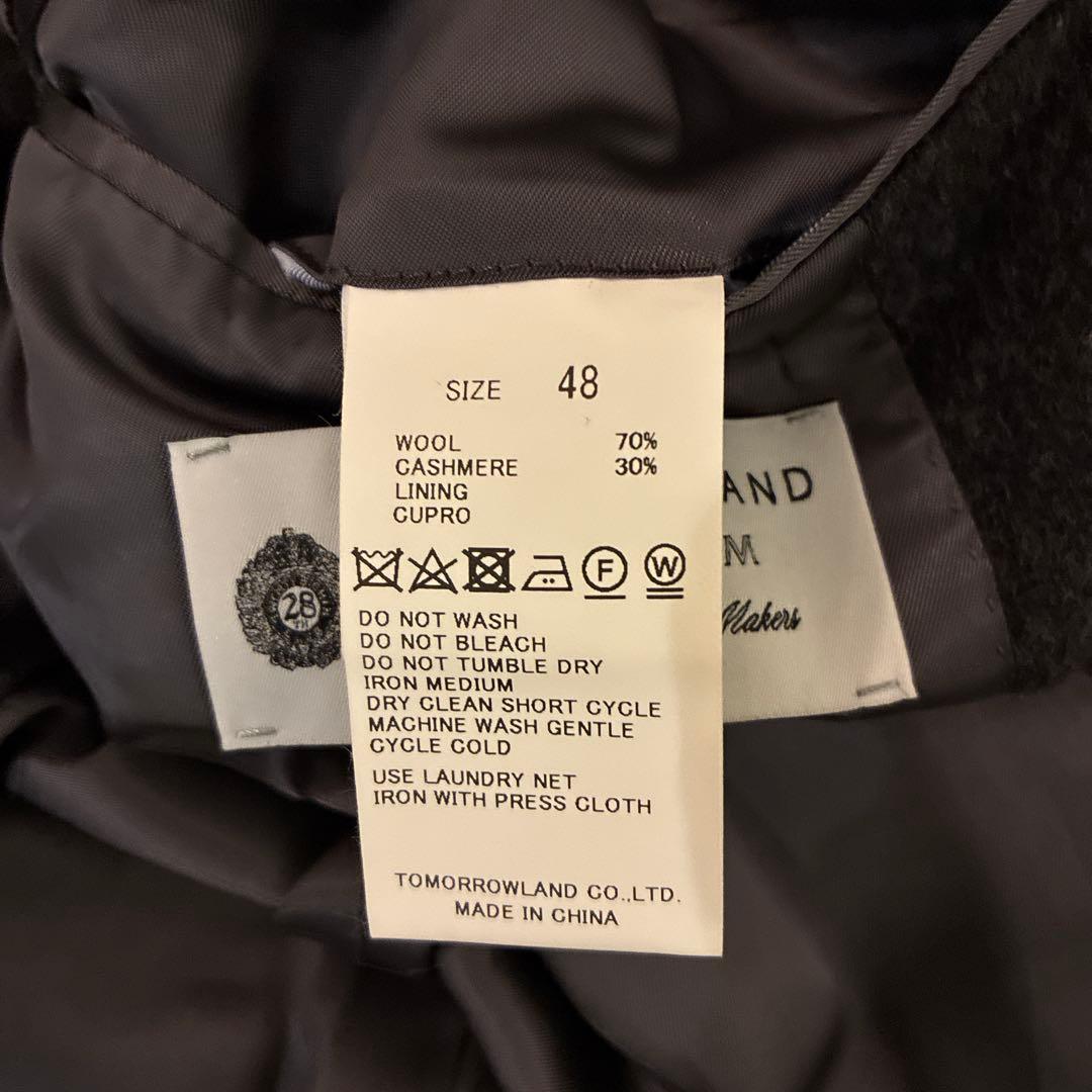 極美品！トゥモローランドピルグリム　チェスターコート　サイズ48