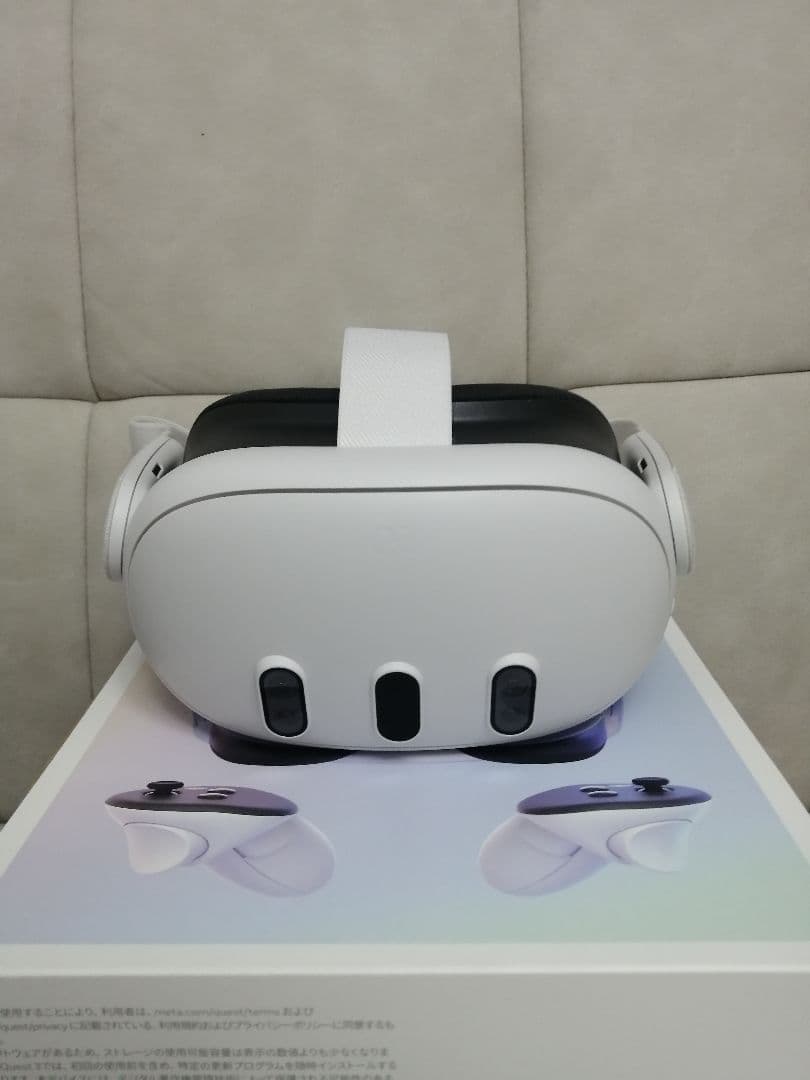  Quest 3 128GB 本体とコントローラー2個 VR