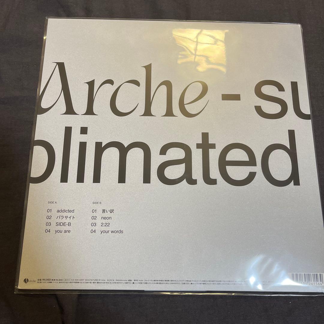 Arche-sublimated レコード　LP