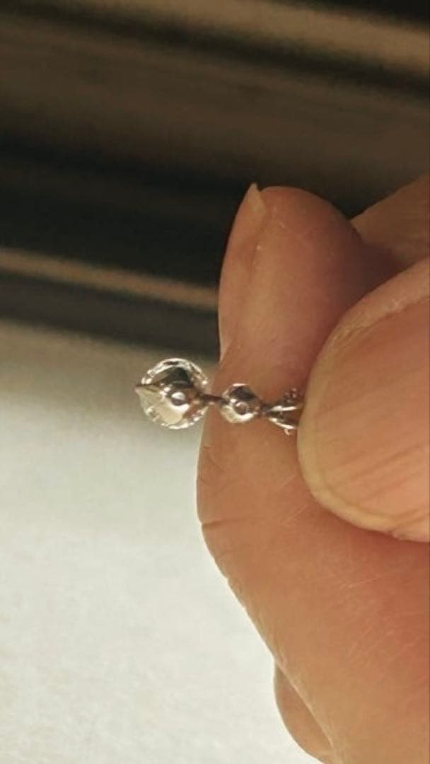 プラチナ850 ピンクダイヤモンド ネックレス