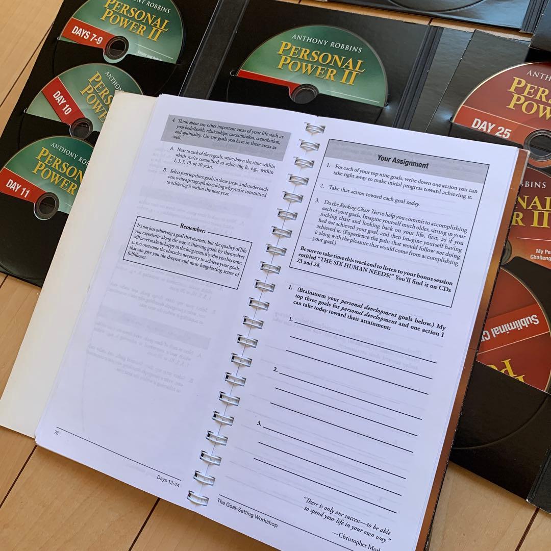 アンソニー•ロビンズ　パーソナルパワー2 30周年アニバーサリーエディション