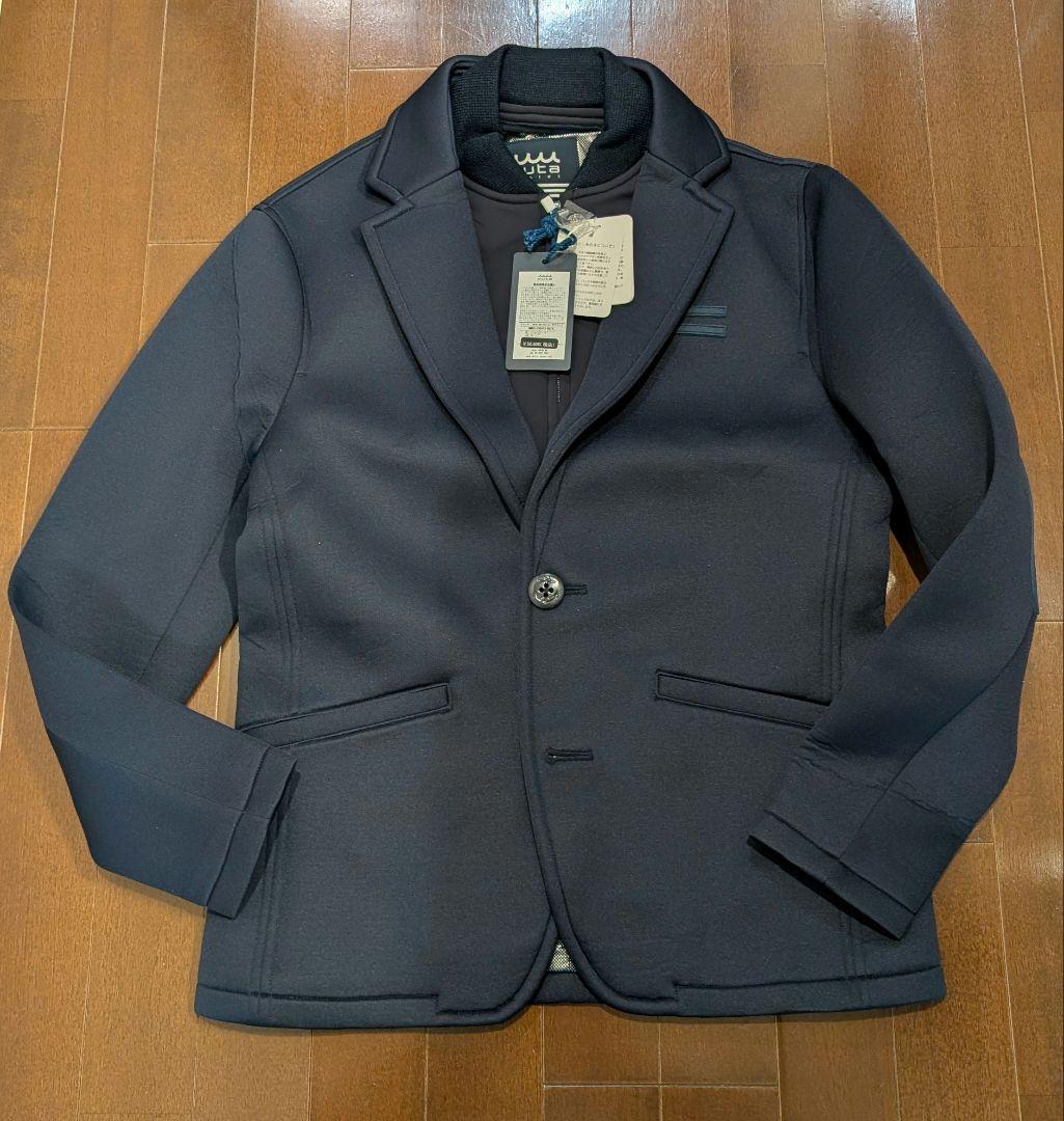 【新品】ムータマリン ライトボンディングジャケット ネイビー S