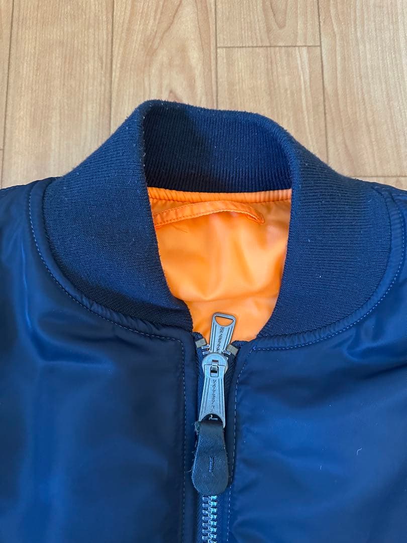 VALLEY APPAREL MA-1フライトナイロンジャケット