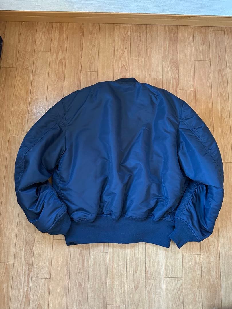 VALLEY APPAREL MA-1フライトナイロンジャケット