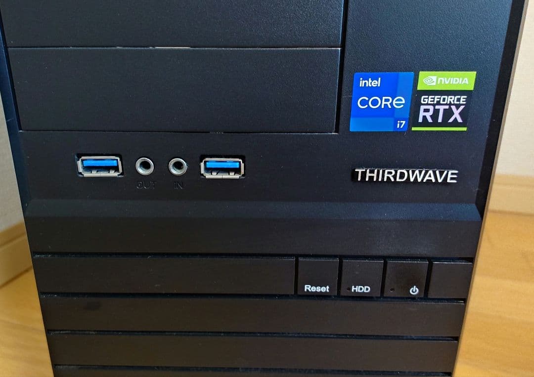 MonarchXV Core i7/RTX3060/1TB SSD/BDドライブ