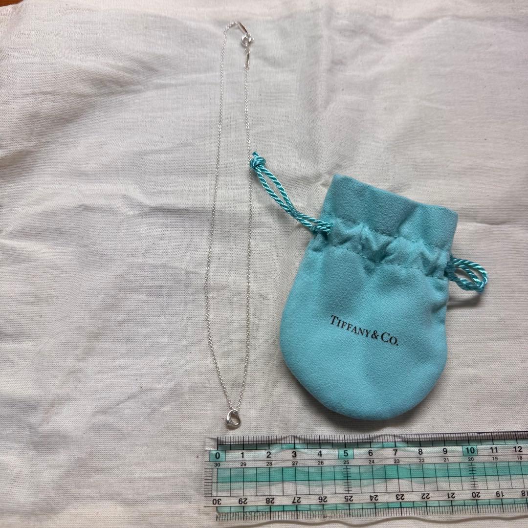 ティファニー ネックレス オープンハート 7mm