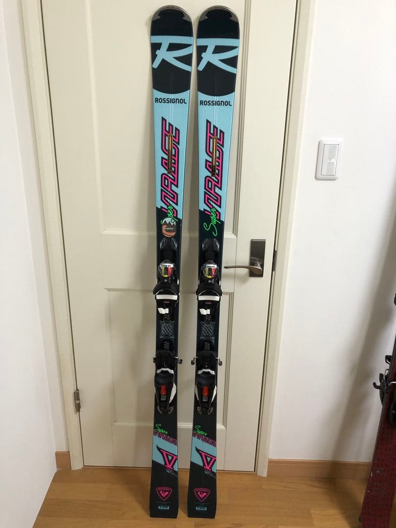 ロシニョール　super VIRAGE Ⅴ 167㎝　スキー板