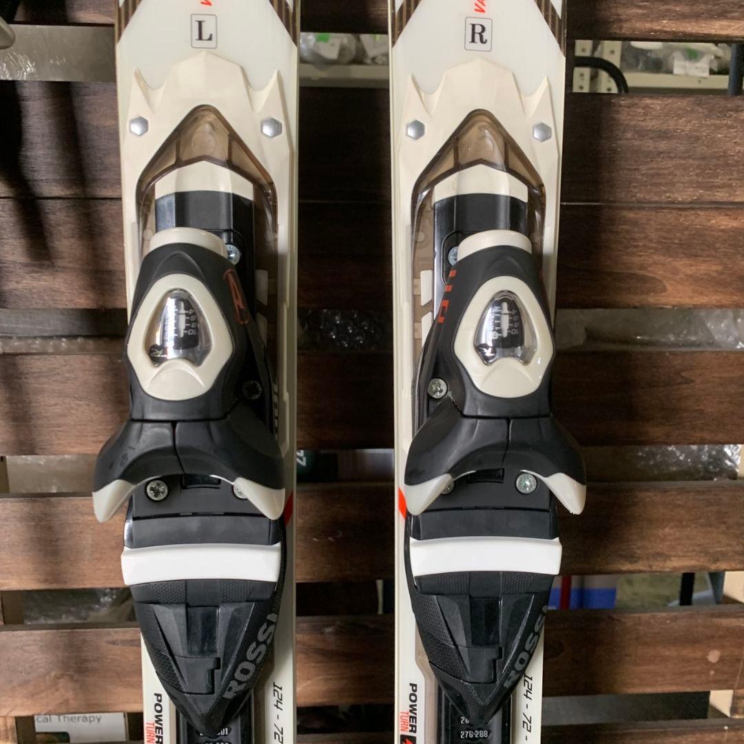 J393\" ROSSIGNOL / salomon スキー板 ストック セット