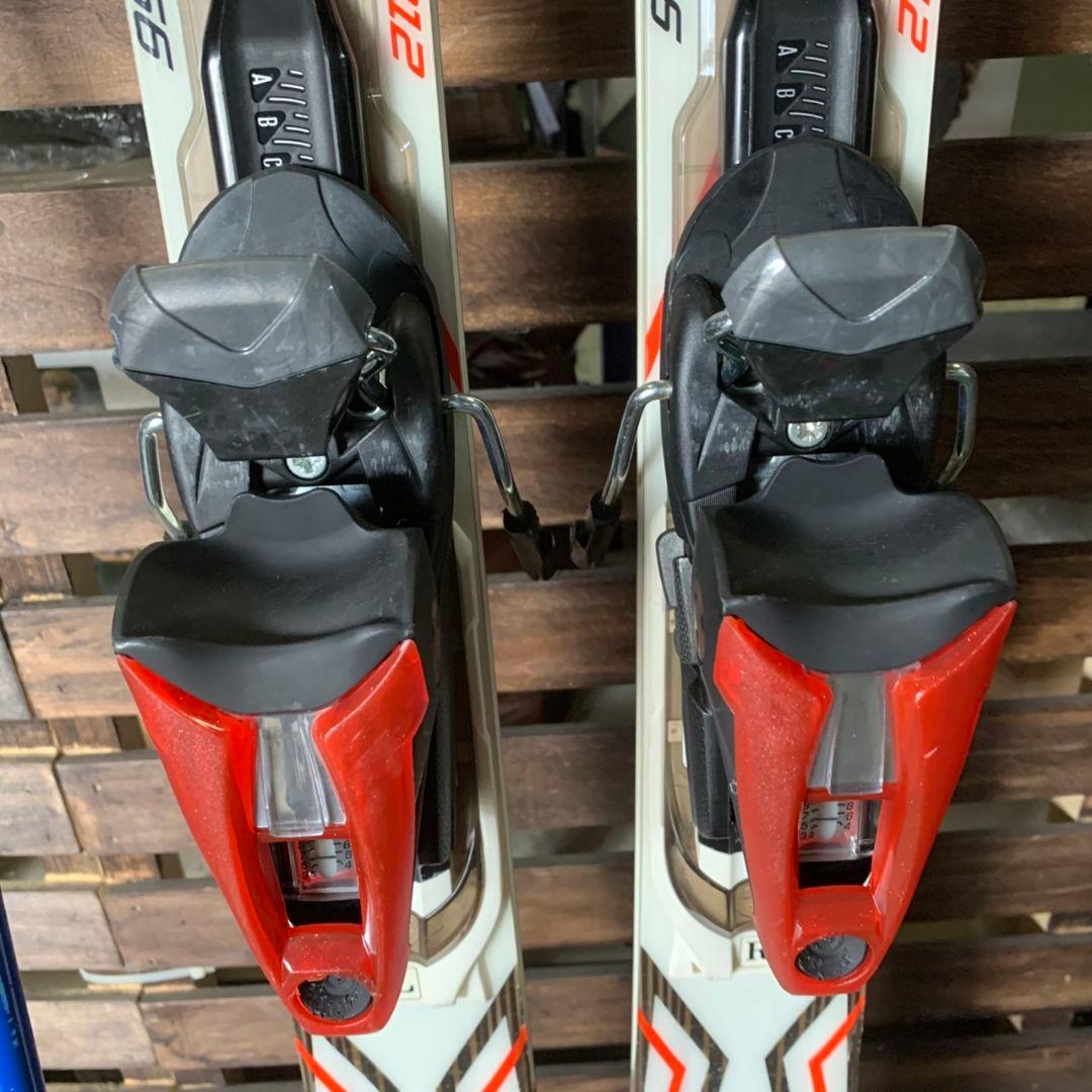 J393\" ROSSIGNOL / salomon スキー板 ストック セット