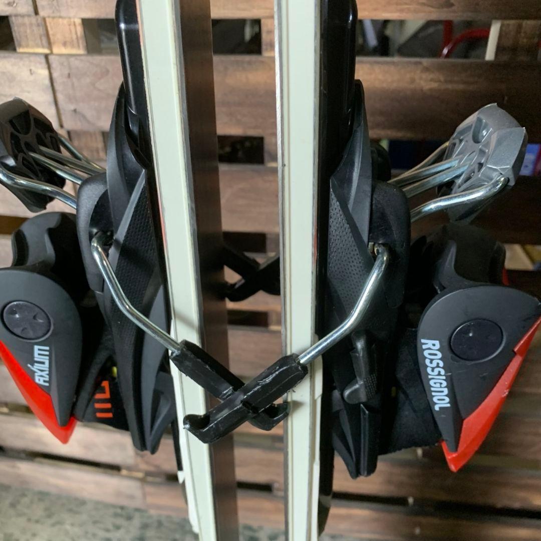 J393\" ROSSIGNOL / salomon スキー板 ストック セット