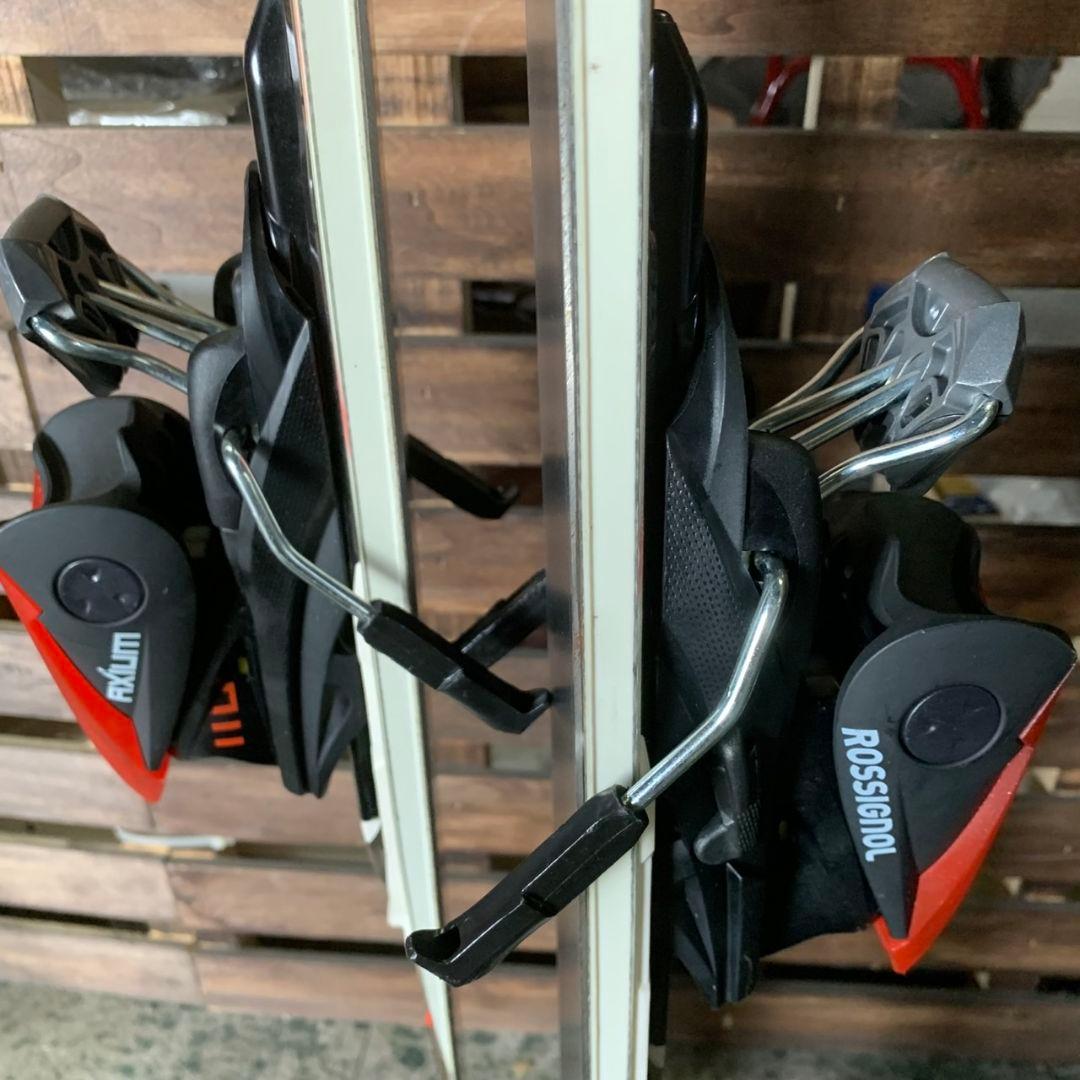 J393\" ROSSIGNOL / salomon スキー板 ストック セット