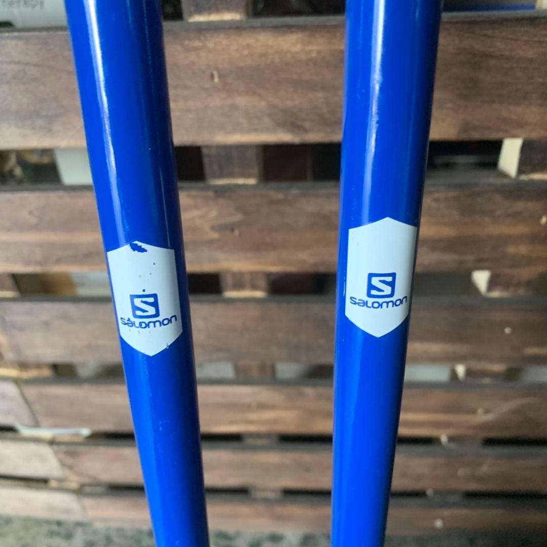 J393\" ROSSIGNOL / salomon スキー板 ストック セット