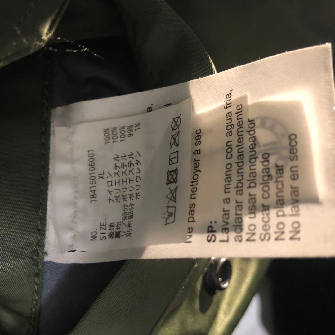 ALPHA INDUSTRIES × UNDEFEATEDコラボMA-1