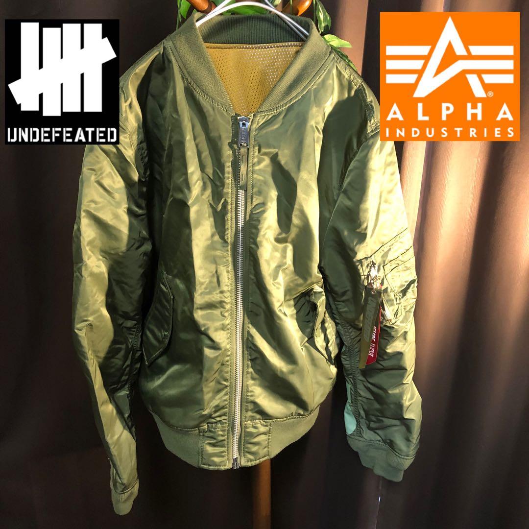 ALPHA INDUSTRIES × UNDEFEATEDコラボMA-1