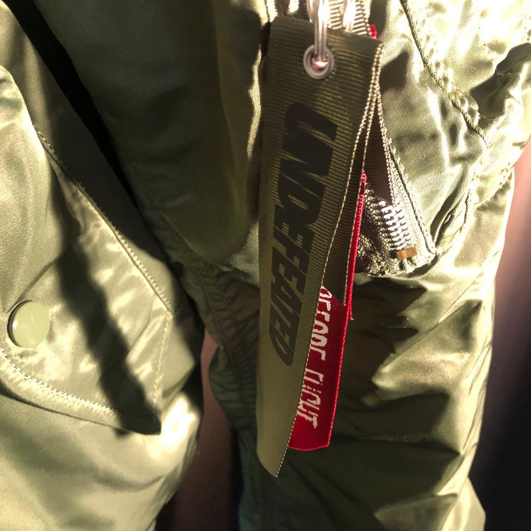 ALPHA INDUSTRIES × UNDEFEATEDコラボMA-1