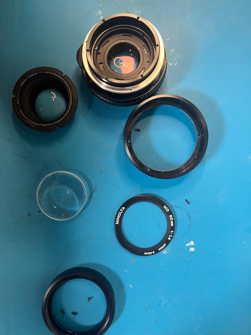 【バブルボケ】動作◎ ミノルタ New MD 50mm F1.4 309