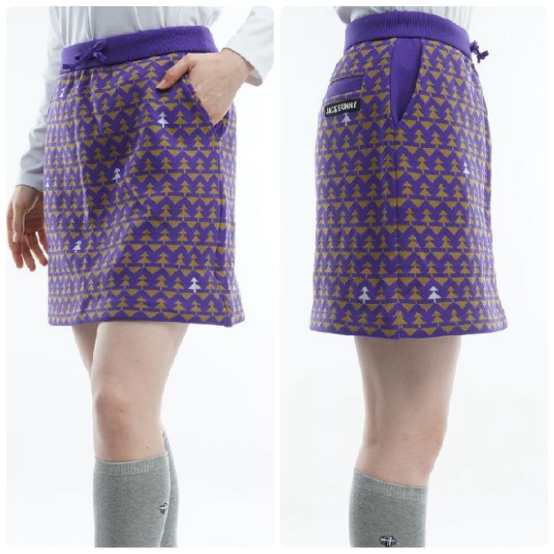 新品　近年　ジャックバニー　セットアップ　もみの木　ジャガード　ニット　スカート