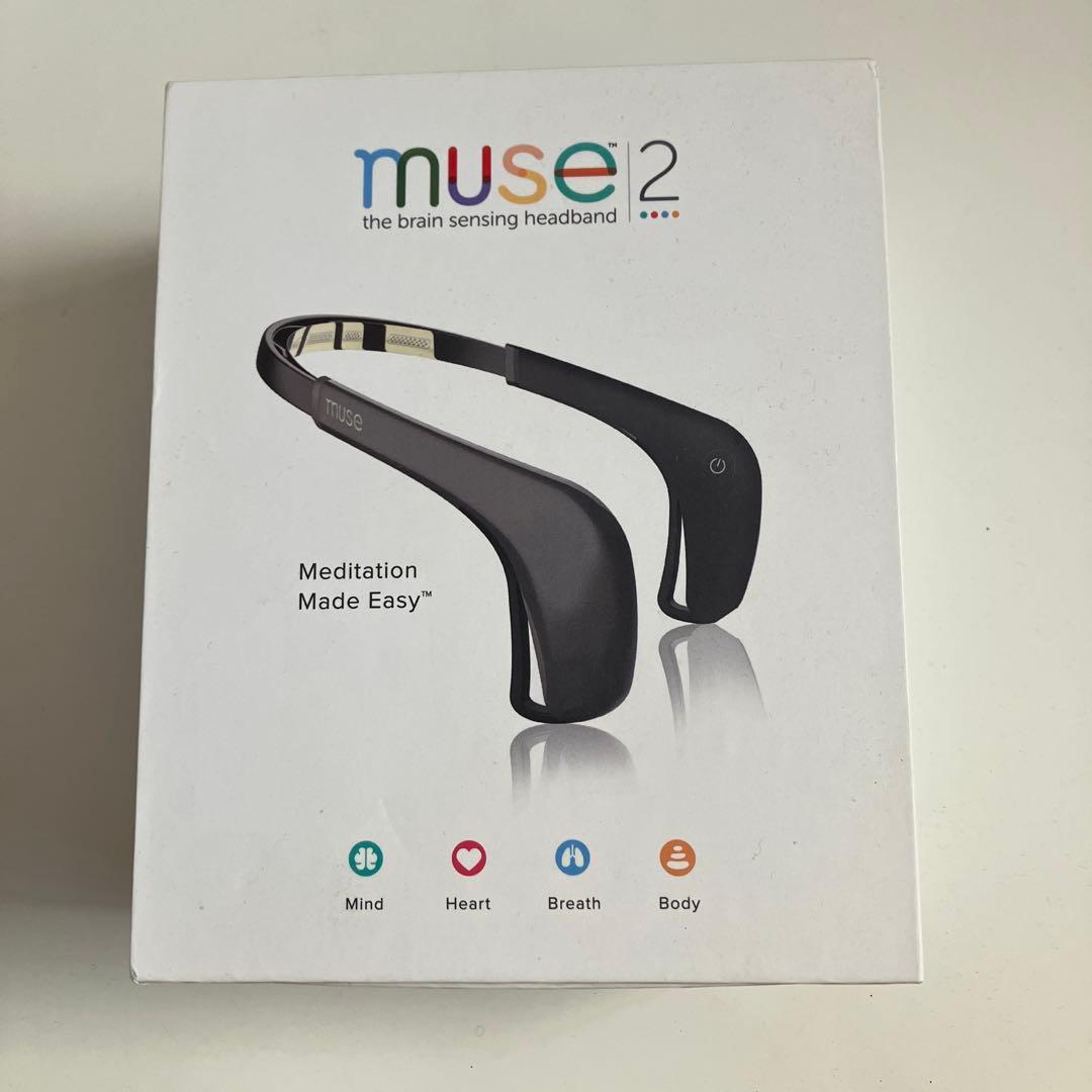 【美品】　muse2 脳波測定　瞑想　日本語マニアル付属