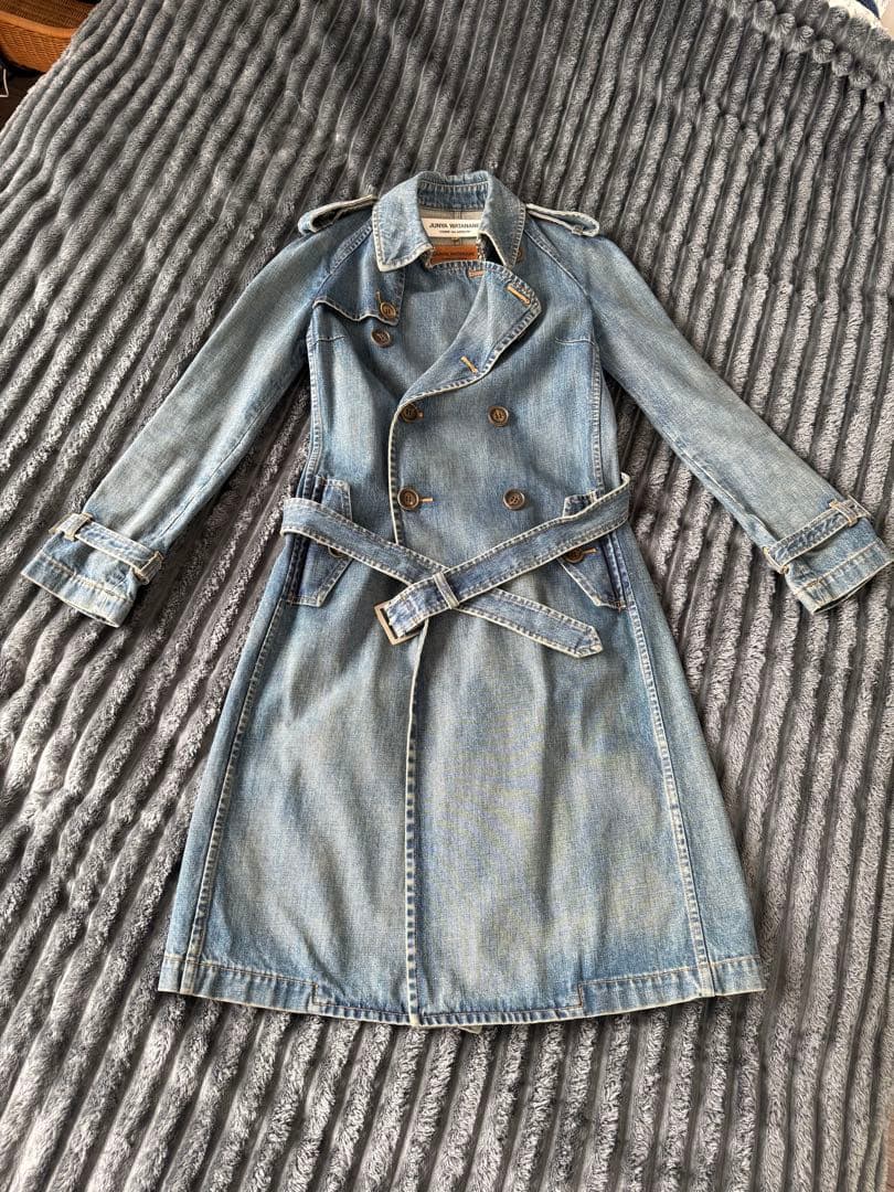 【美品】JUNYA WATANABE デニム トレンチコート