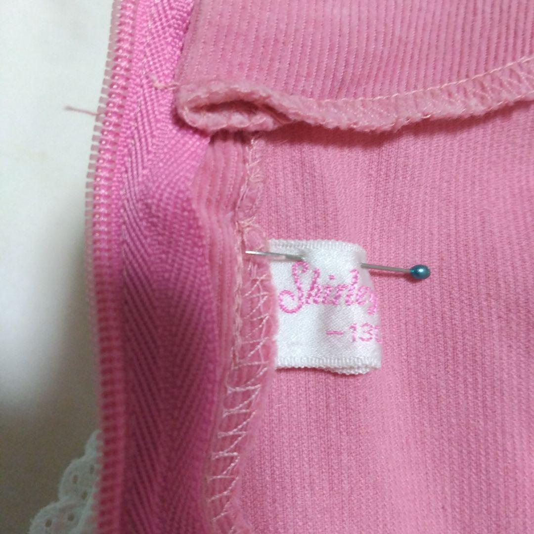 Ponシャーリーテンプル ローラアシュレイ長袖半袖ワンピース