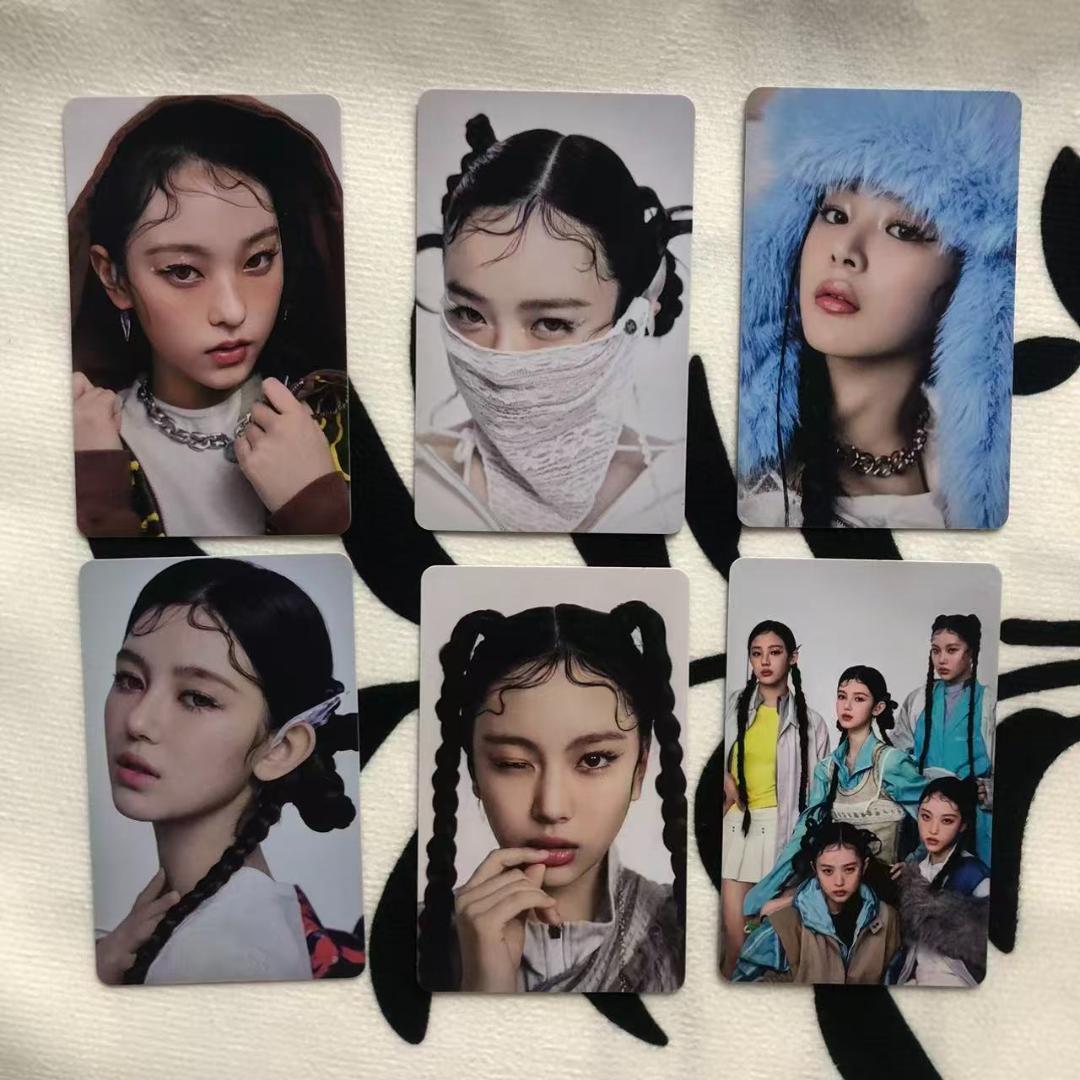 NewJeans NJZ complexcon 香港 トレカ 全員6枚