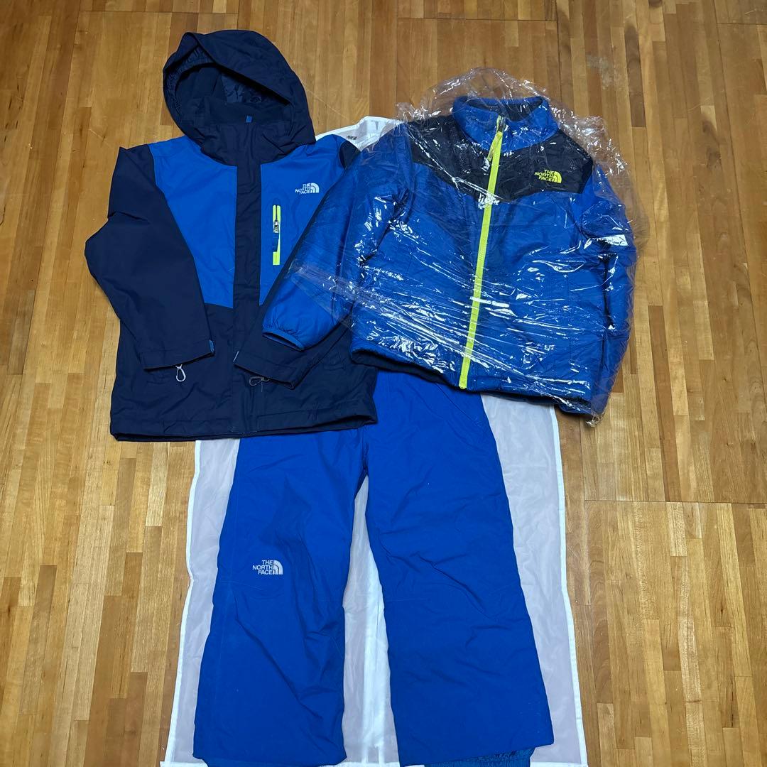 THE NORTH FACE 子供用スキー　スノーボードウェアセット　7-8T