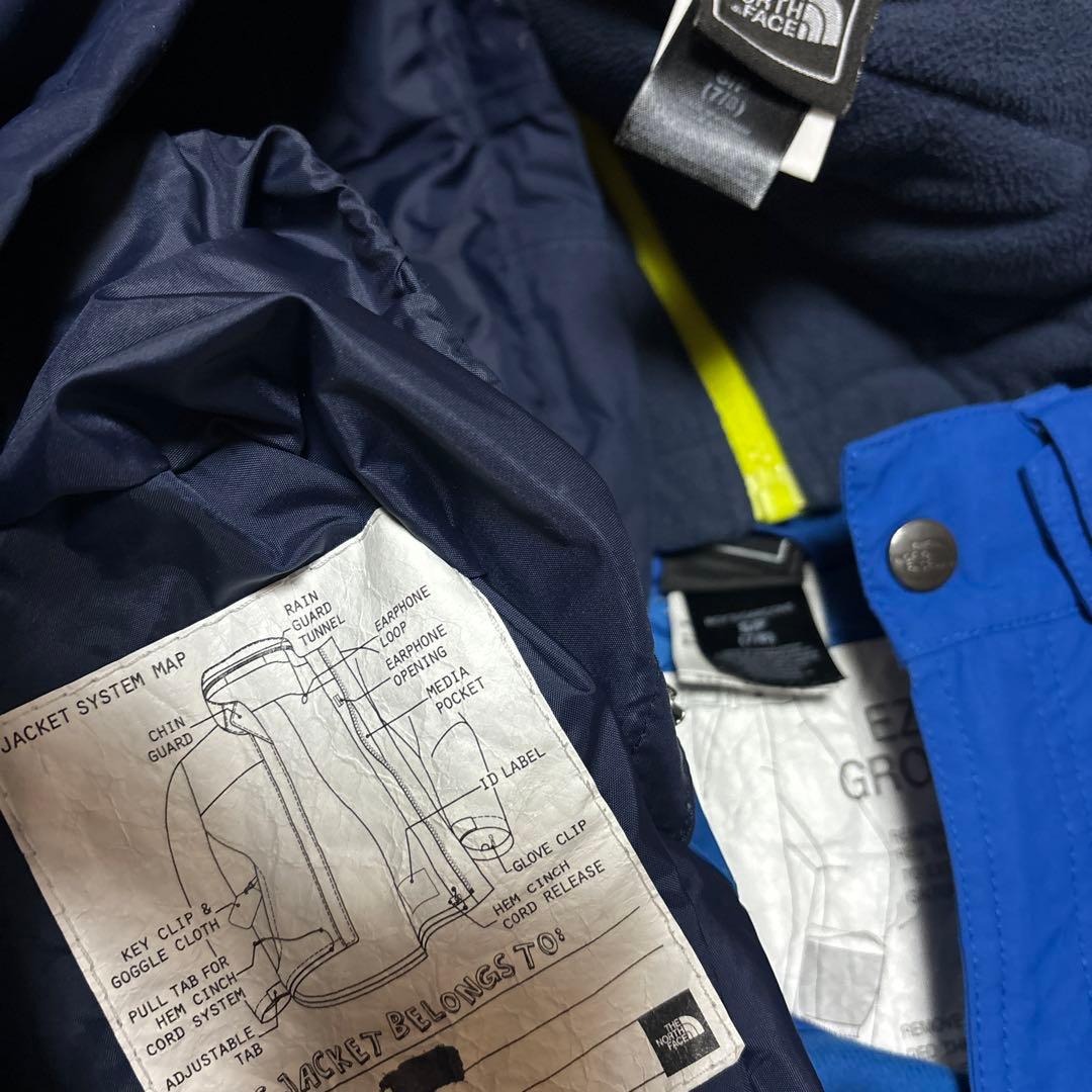 THE NORTH FACE 子供用スキー　スノーボードウェアセット　7-8T