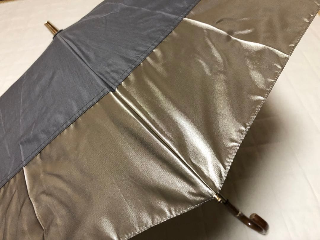 285新品GRACYミックスアンドマッチ折りたたみ傘 晴雨兼用遮光 遮熱 UV