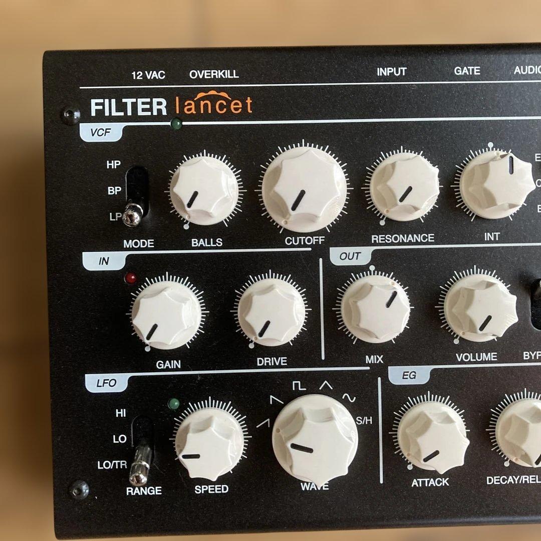 Vermona Filter Lancet アナログフィルター