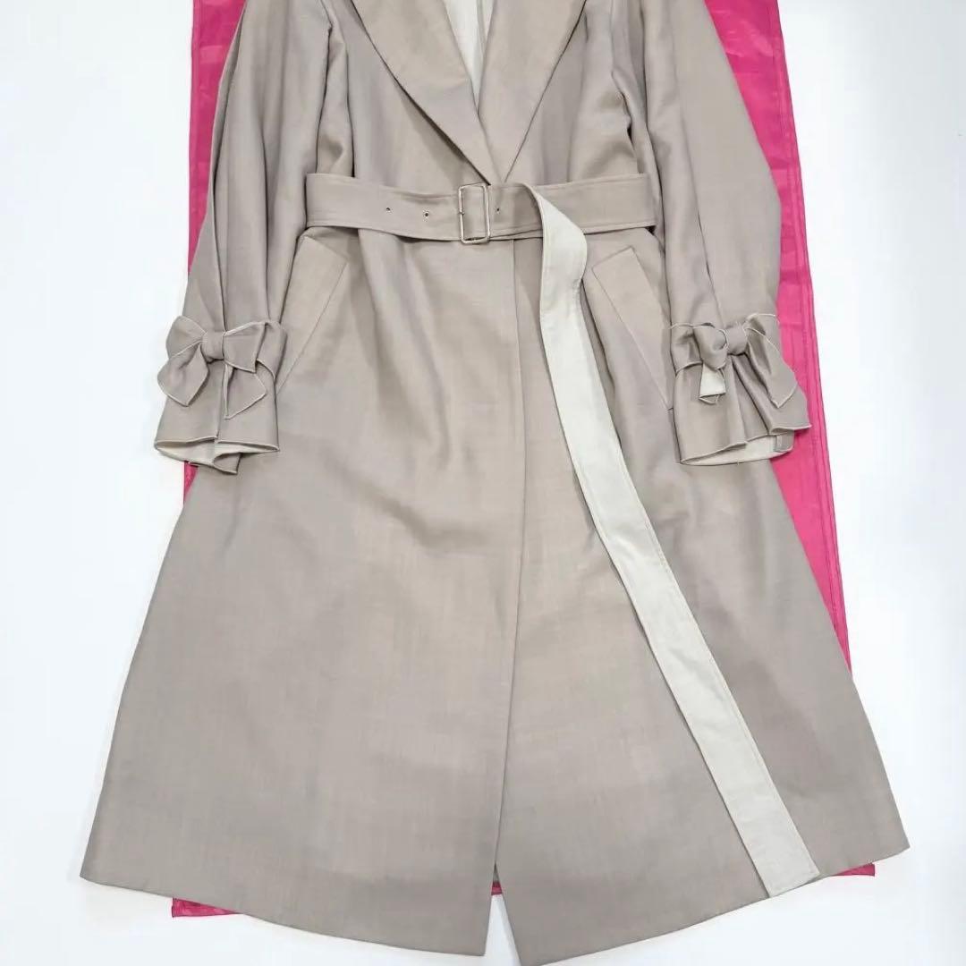 【美品✨】完売 17万 フォクシー Grace スプリングコート ベージュ 38