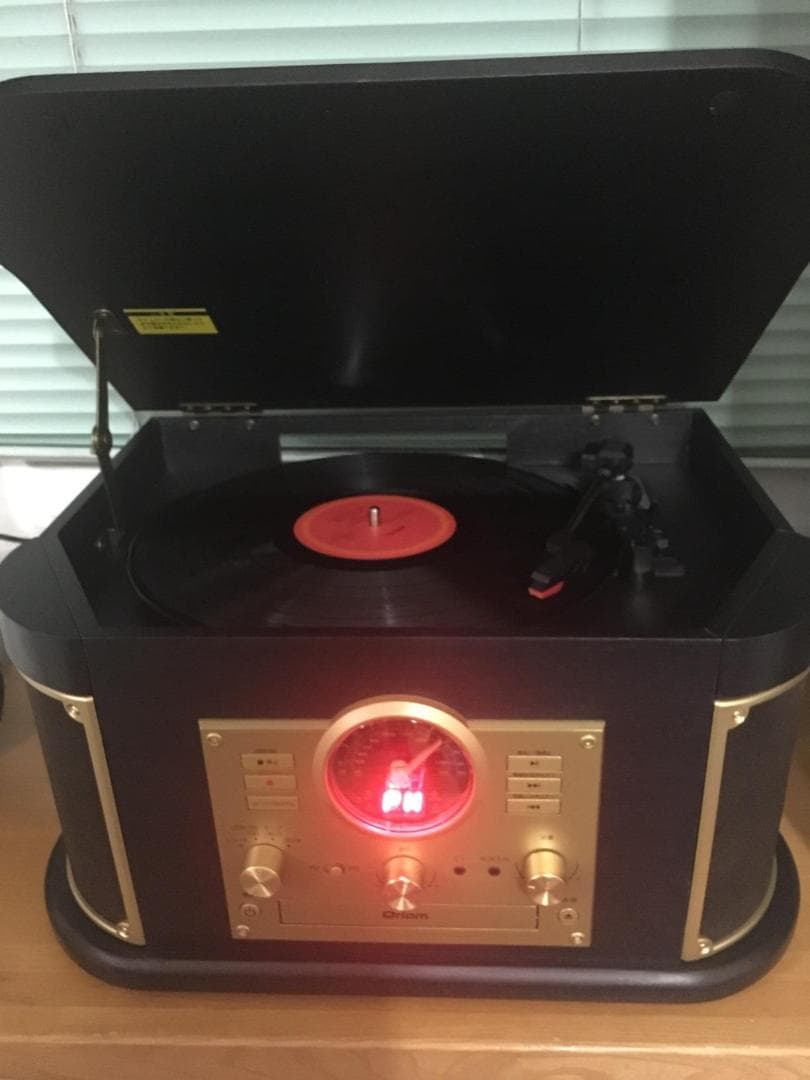 山善(YAMAZEN) キュリオム マルチレコードプレーヤー リモコン付き (p