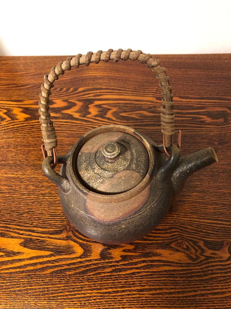 備前焼 土瓶 急須 陶印あり 作家物 伝統工芸 煎茶道具