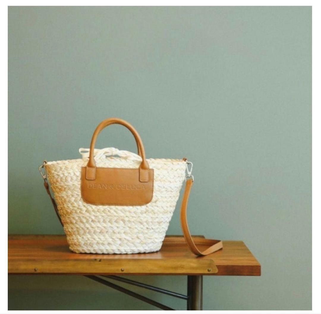DEAN & DELUCA BEAMSコラボ かごバッグ 保冷バッグ付き