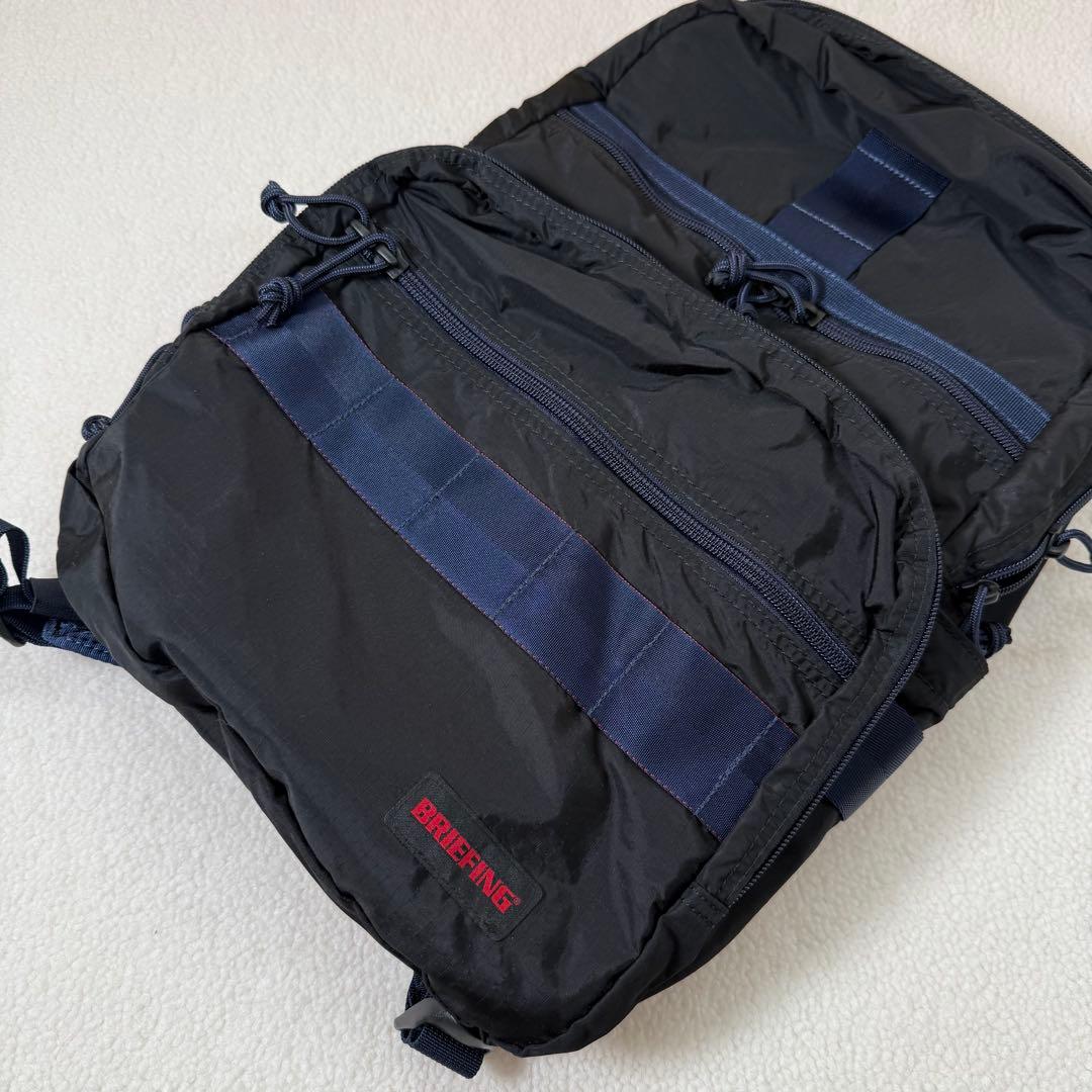 Briefing jal コラボ　スリムバッグ　リュック　ブリーフィング