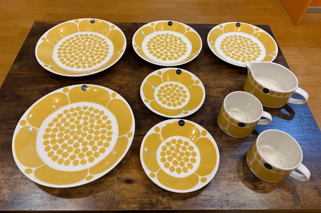 スンヌンタイ　イエロー　9点　お得セット