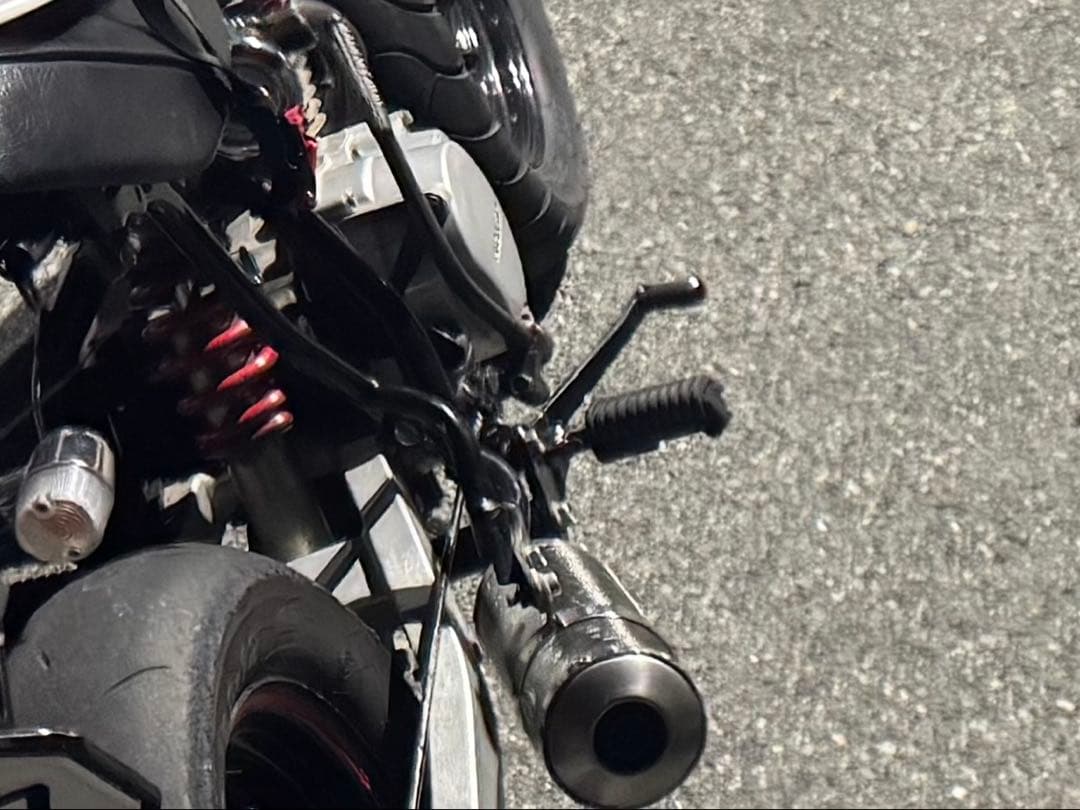 ABCエイプ50、100 モリワキカーボンマフラー