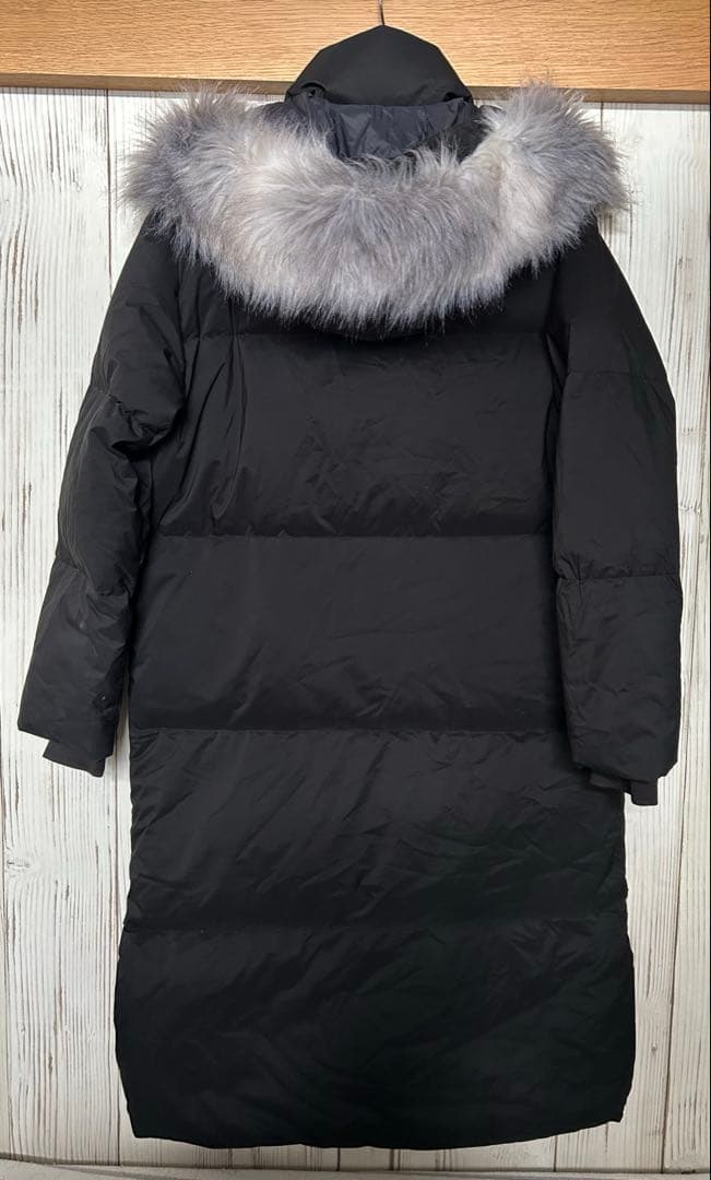 ☆THE NORTH FACE ☆ファーフード付きロングコート／黒／レディースL