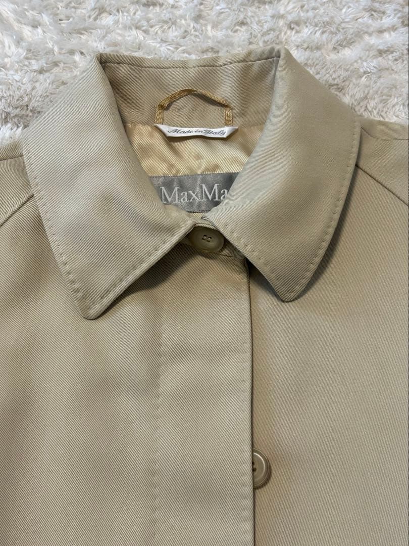 マックスマーラ　ベージュ トレンチコート
