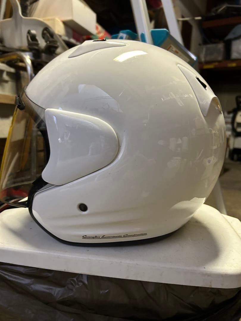 アライ Arai SZ-F ジェットヘル バイク ヘルメット 白色