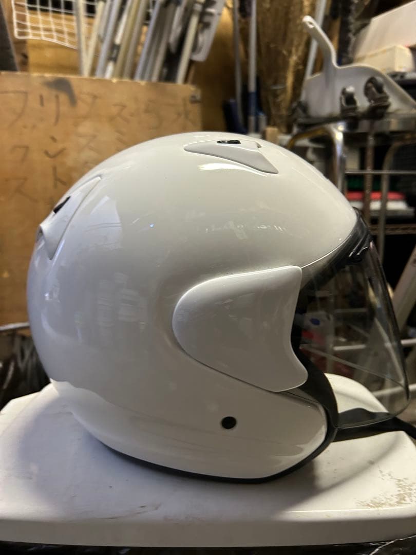 アライ Arai SZ-F ジェットヘル バイク ヘルメット 白色