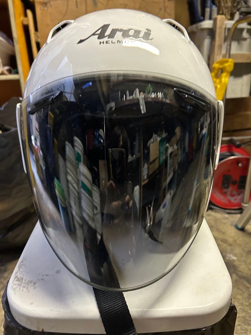 アライ Arai SZ-F ジェットヘル バイク ヘルメット 白色