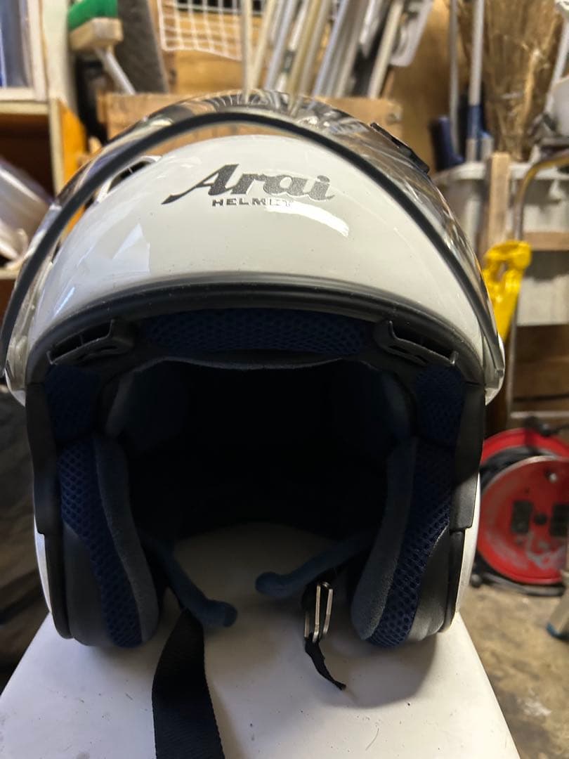 アライ Arai SZ-F ジェットヘル バイク ヘルメット 白色