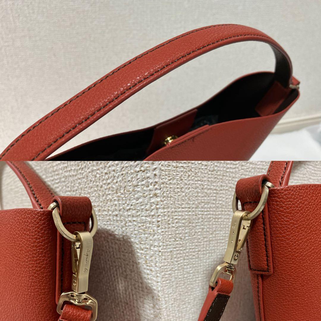 【pisakooo】agnes b. 2wayアニエスベーショルダーバッグ