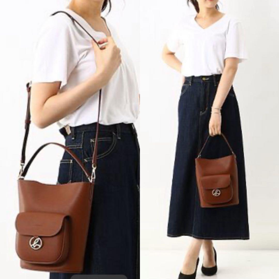 【pisakooo】agnes b. 2wayアニエスベーショルダーバッグ