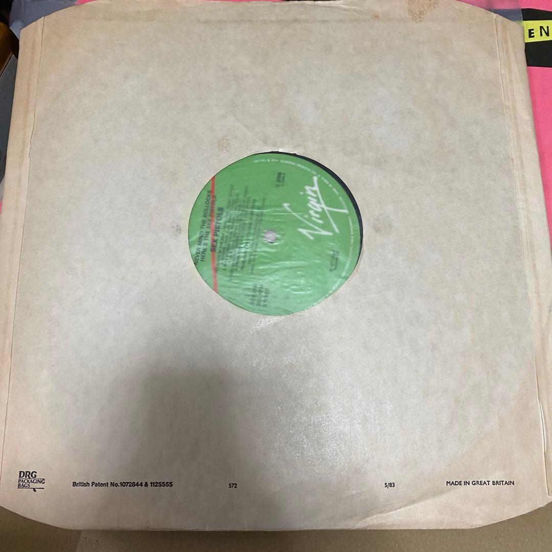 ミスプリUK初期盤 マットジャケSex Pistols