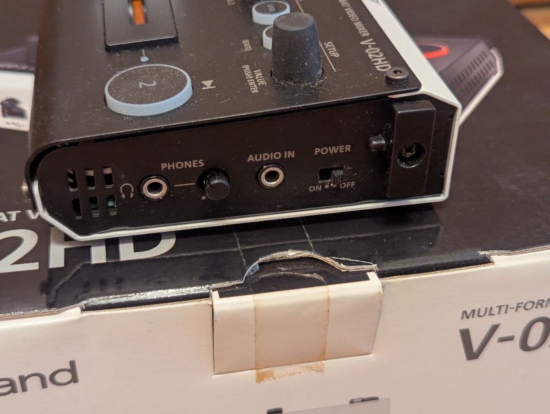 k*5様 Roland V-02HD マルチフォーマットビデオミキサー