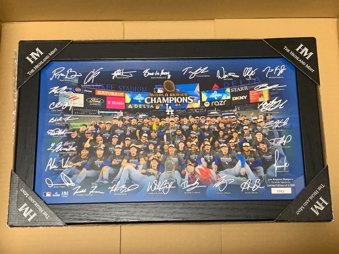 The Highland Mint ドジャース ワールドシリーズ2024優勝記念