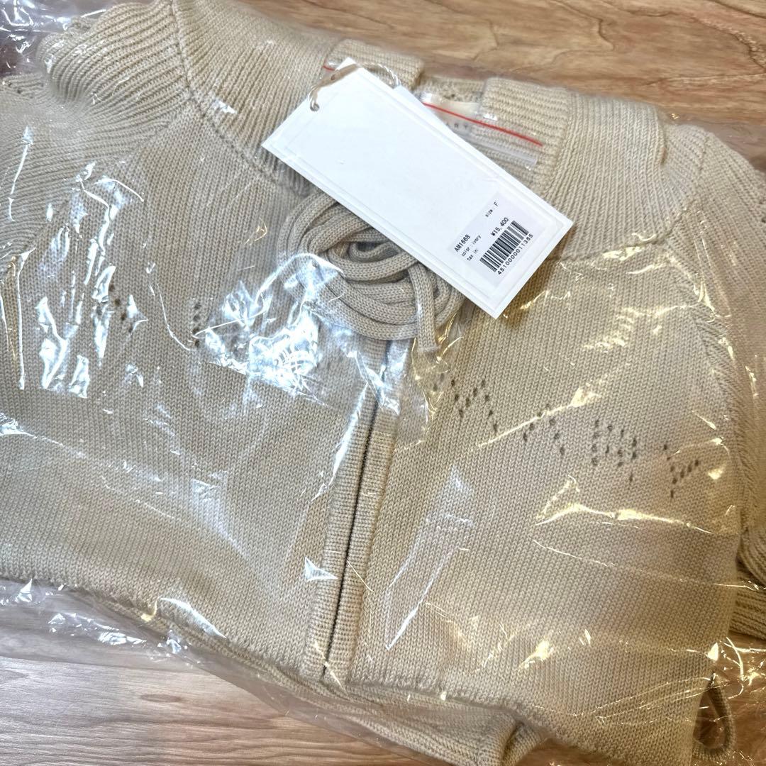 トップス Angel crochet hood tops andmary