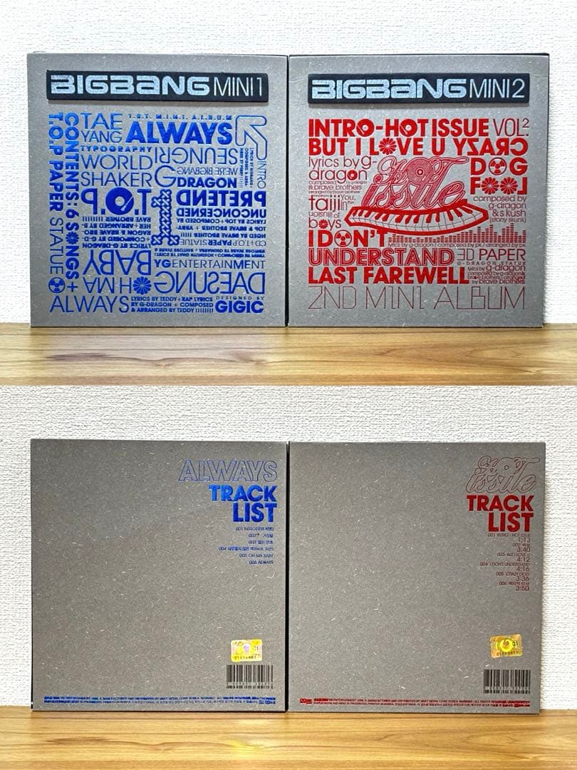 希少 BIGBANG MINI 1, 2, 3 REMEMBER VOL.2